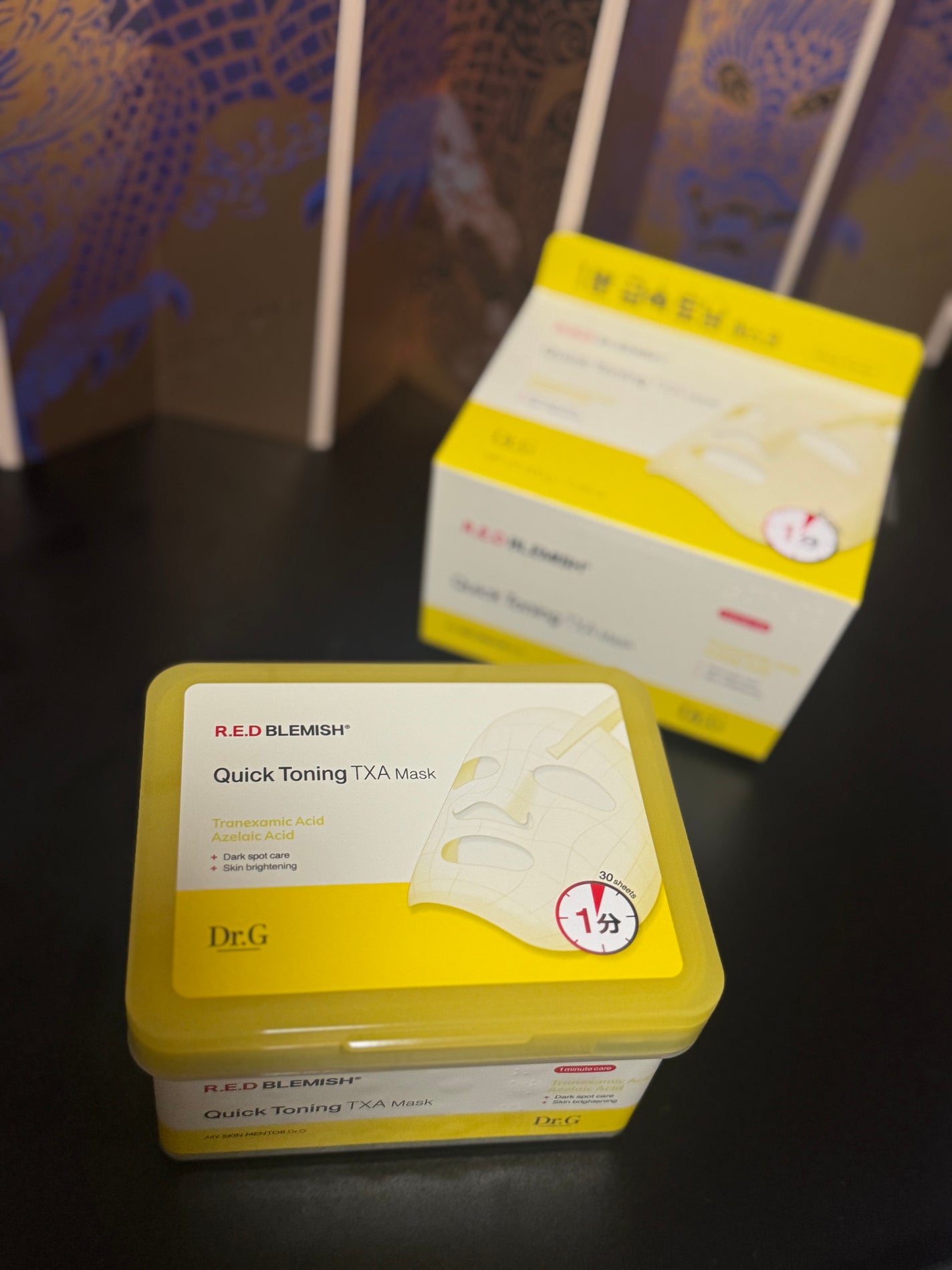 レッドブレミッシュ クイックトーニングTXAマスク/Dr.G/シートマスク・パックを使ったクチコミ(4枚目)