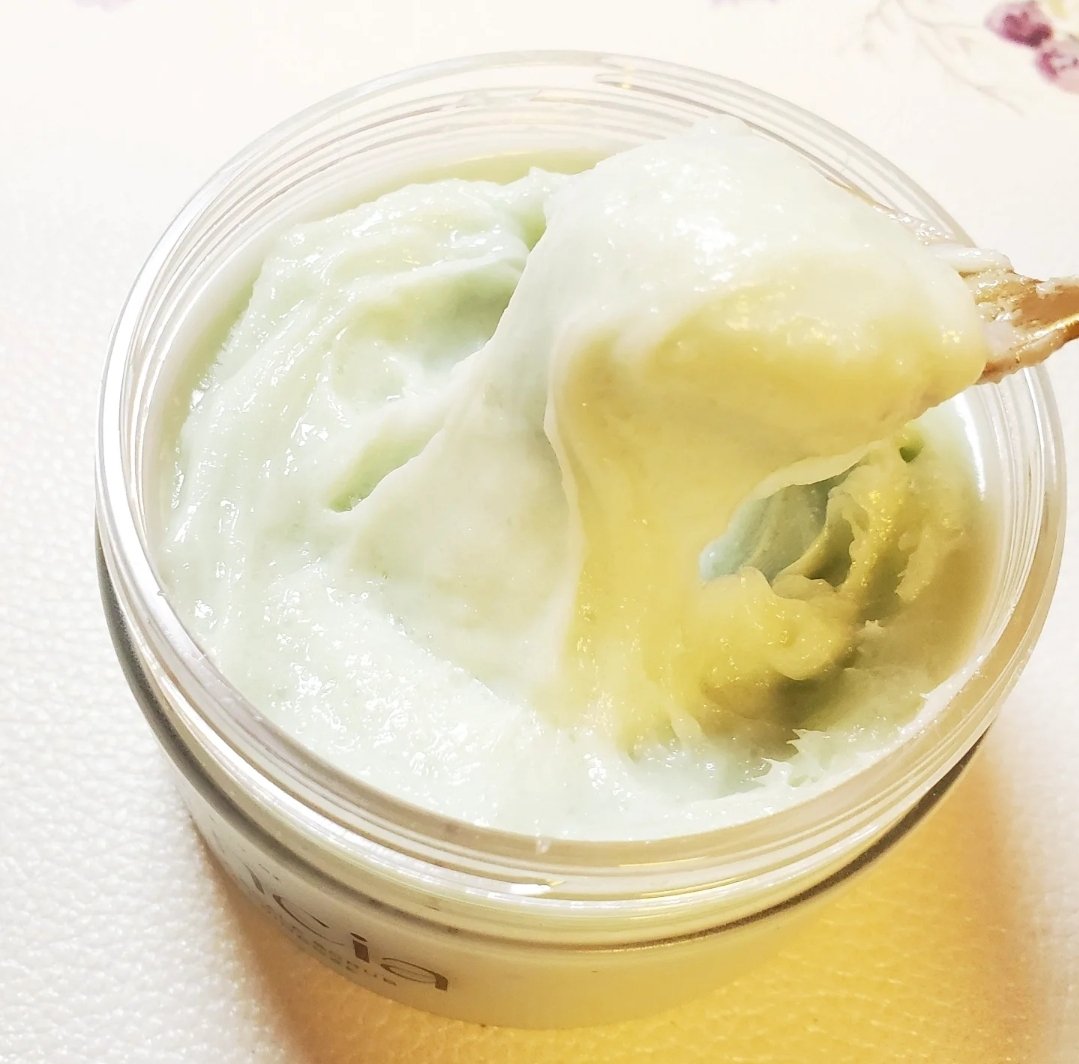 フレッシュクラウドスクラブ ゼラニウム&プリムローズ/アレンシア/ボディスクラブを使ったクチコミ（3枚目）