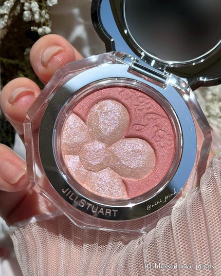 ジルスチュアート クリスタルブルーム ペタルクチュールアイズ デュオ/JILL STUART/アイシャドウパレットを使ったクチコミ(4枚目)