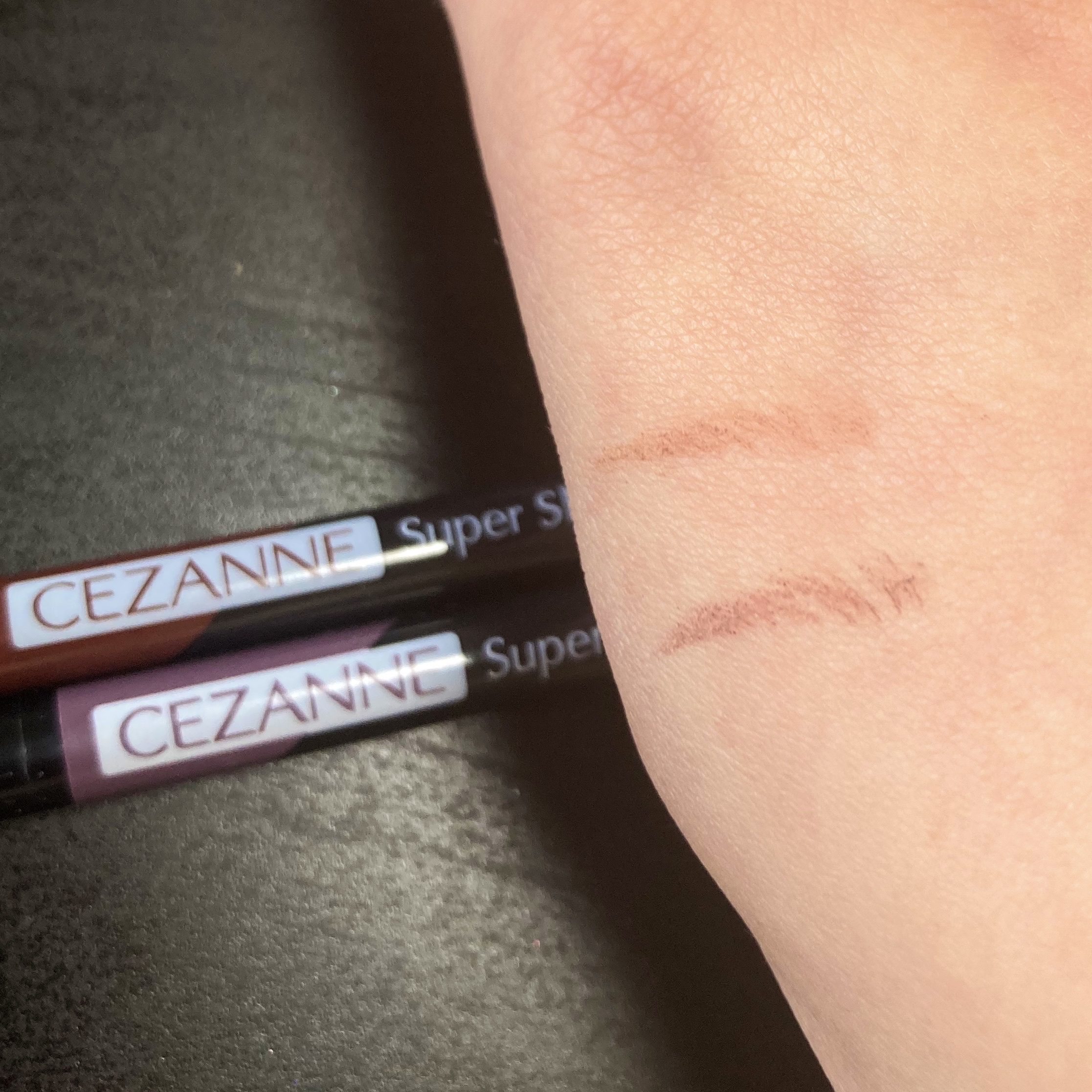 超細芯アイブロウ/CEZANNE/アイブロウペンシルを使ったクチコミ（2枚目）