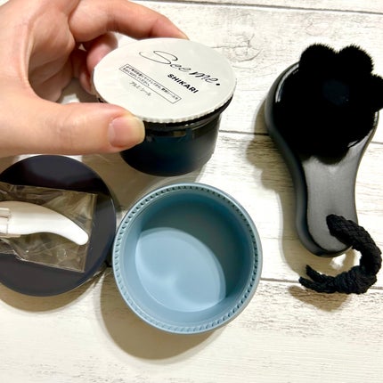 BRIGHTENING WASH black/SHIKARI/洗い流すパック・マスクを使ったクチコミ(2枚目)