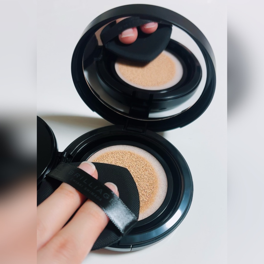 クリエイターズ ロングウェア UV クッション ケース/ブリリアージュ/クッションファンデーションを使ったクチコミ（3枚目）