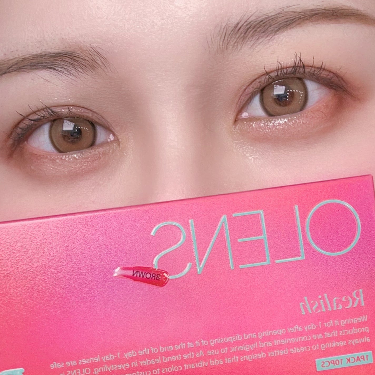 Realish 1day/OLENS/ワンデー(1DAY)カラコンを使ったクチコミ(1枚目)