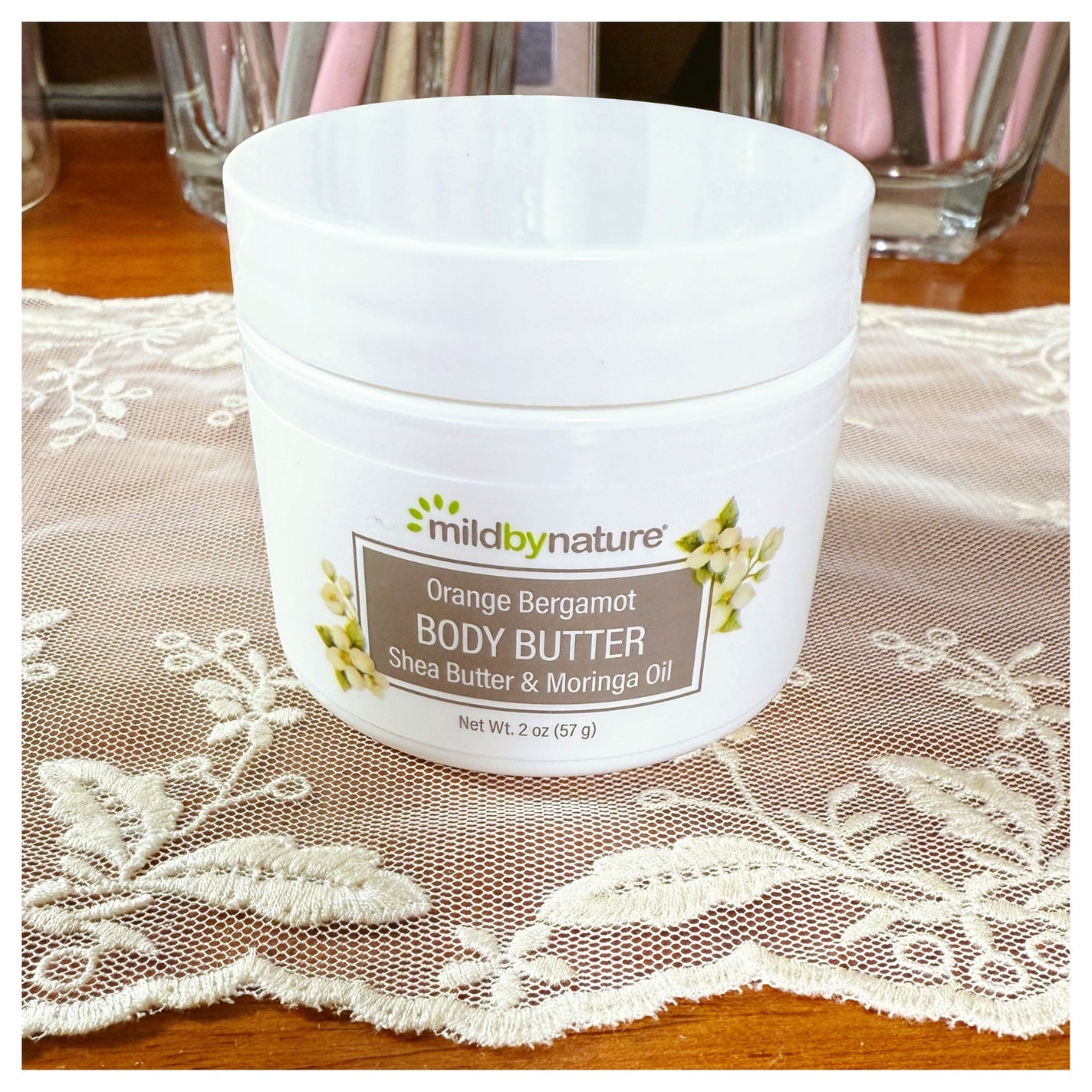 オレンジベルガモットボディバター/Mild By Nature/ボディクリームを使ったクチコミ(2枚目)
