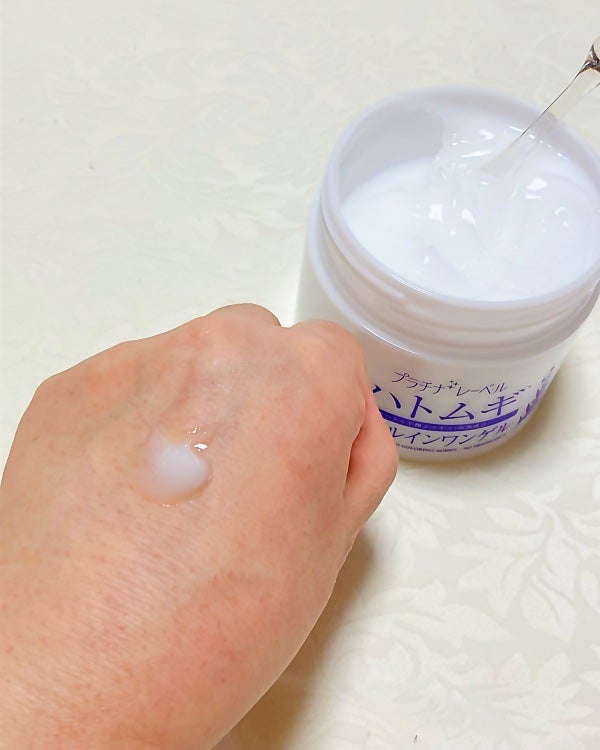 ハトムギオールインワンゲル/プラチナレーベル/オールインワン化粧品を使ったクチコミ(6枚目)
