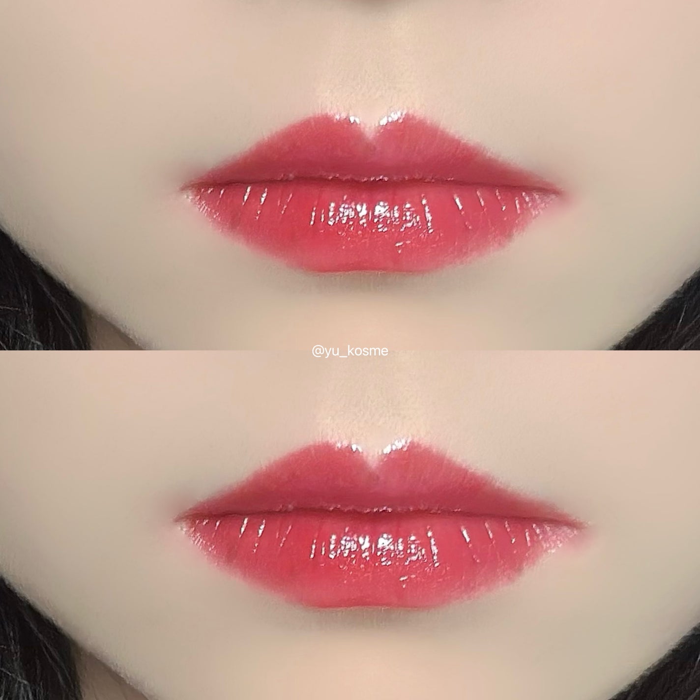 ムードインハンサーウォーターリキッドグロウ/hince/口紅を使ったクチコミ(3枚目)