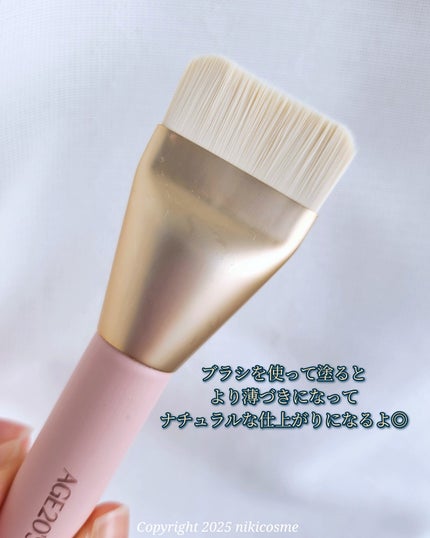 ヴェルヴェットラスティングパクト/AGE20’s/その他ファンデーションを使ったクチコミ(4枚目)