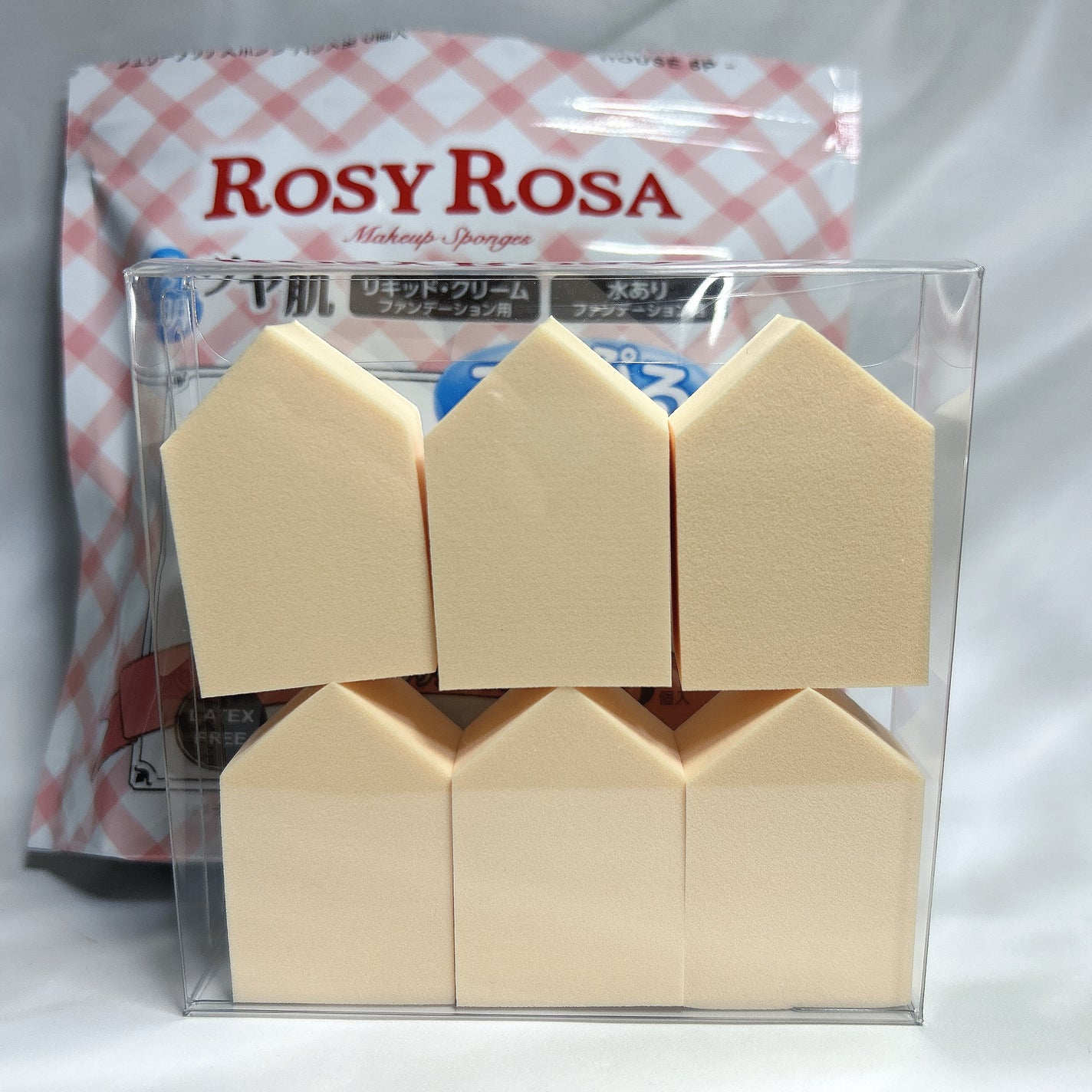 ジェリータッチスポンジ ハウス型/ロージーローザ/パフ・スポンジを使ったクチコミ(2枚目)