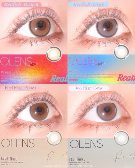 Real Ring 1day/OLENS/ワンデー(1DAY)カラコンを使ったクチコミ(1枚目)