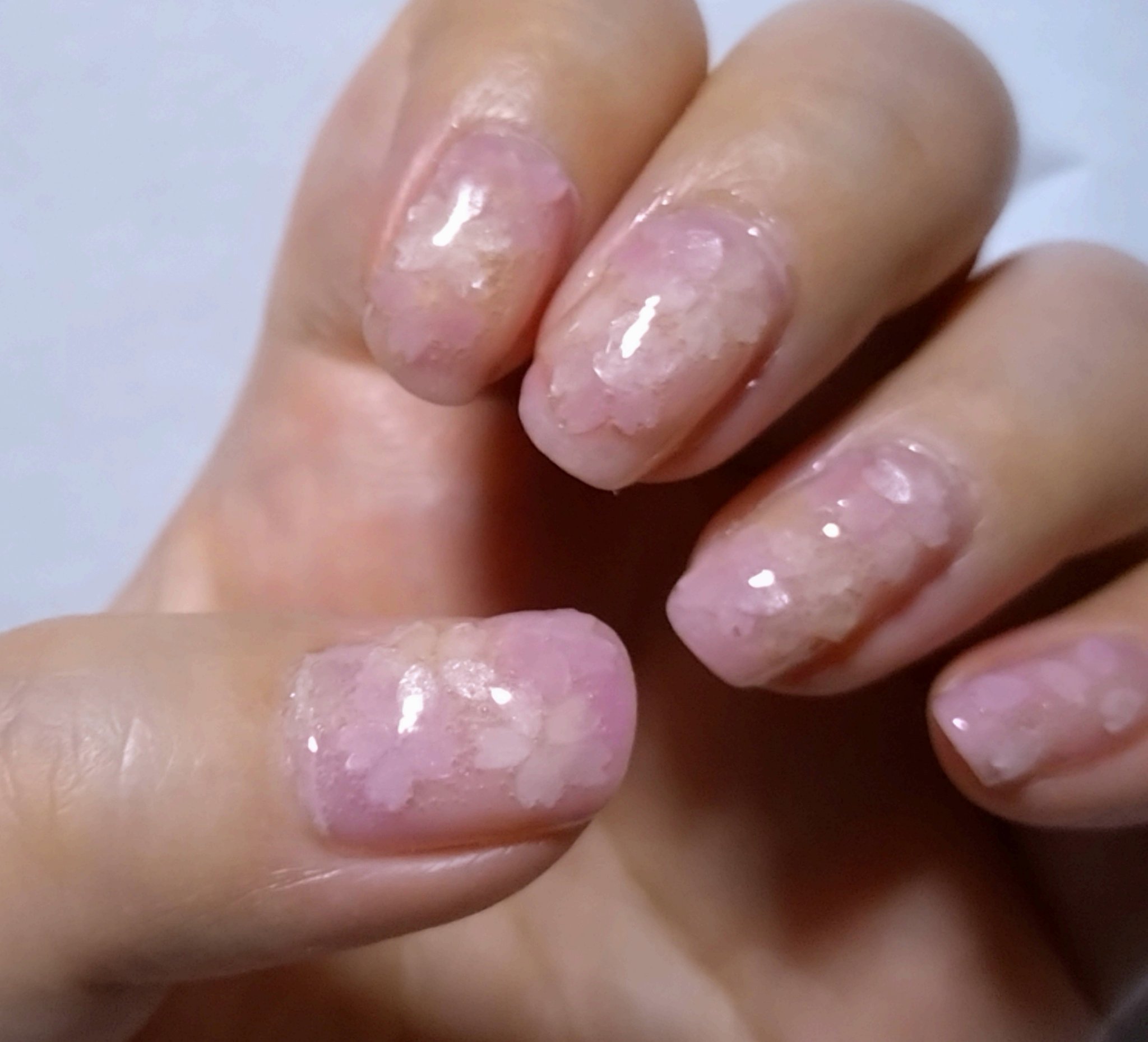 ジェルボリュームトップコート/キャンメイク/ネイルトップコートを使ったクチコミ（1枚目）