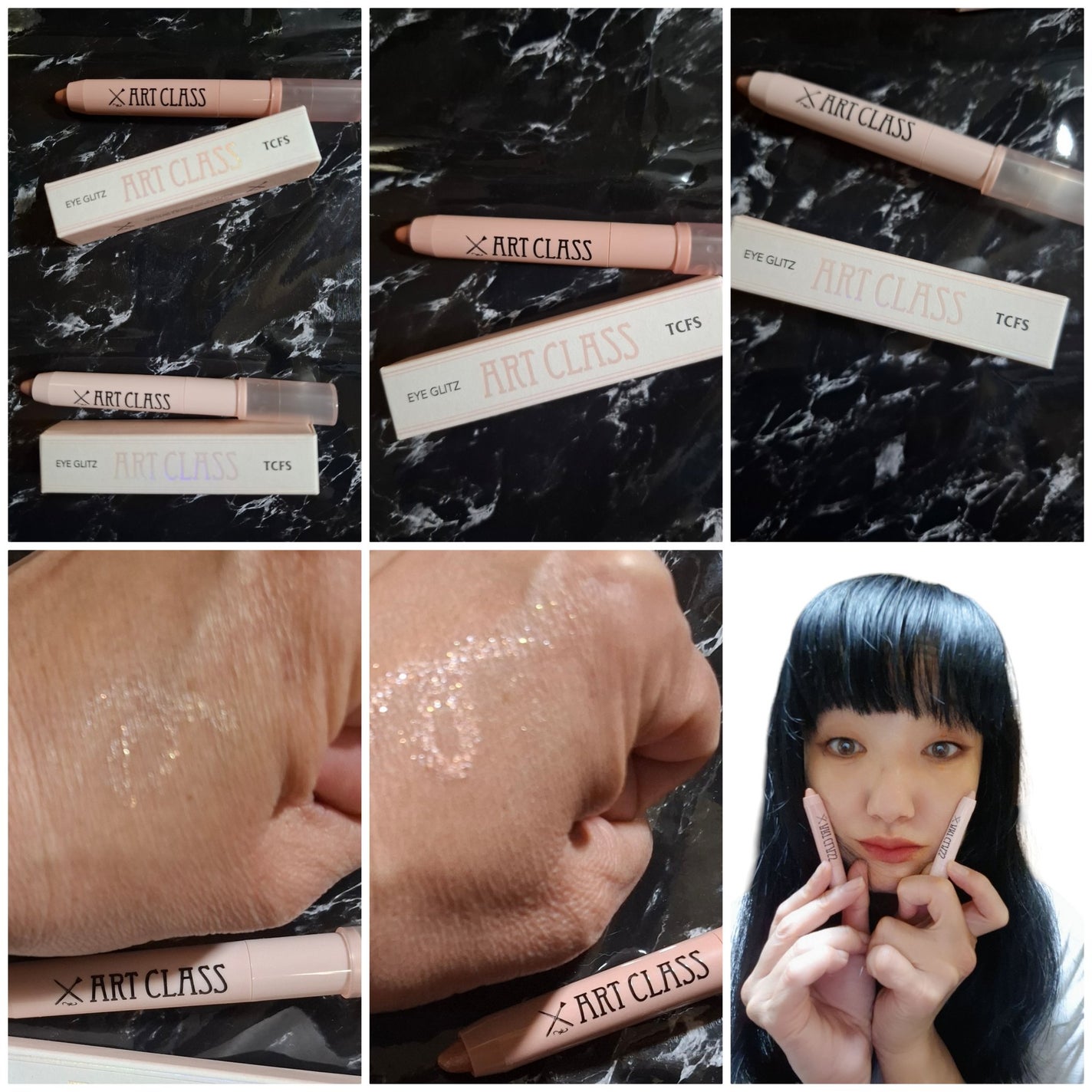 アートクラス アイグリッツ/too cool for school/スティックアイシャドウを使ったクチコミ(1枚目)