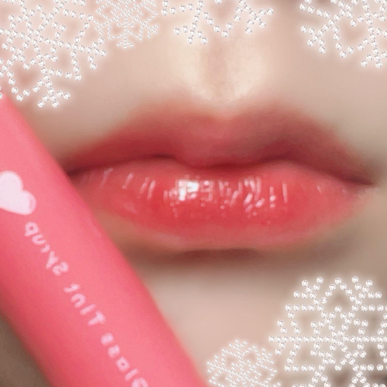 キャンメイク グラスティントシロップのクチコミ「
キャンメイク

グラスティントシロップ
05ライブリーピーチ（4月下旬順次発売予定）

¥1.....」（2枚目）