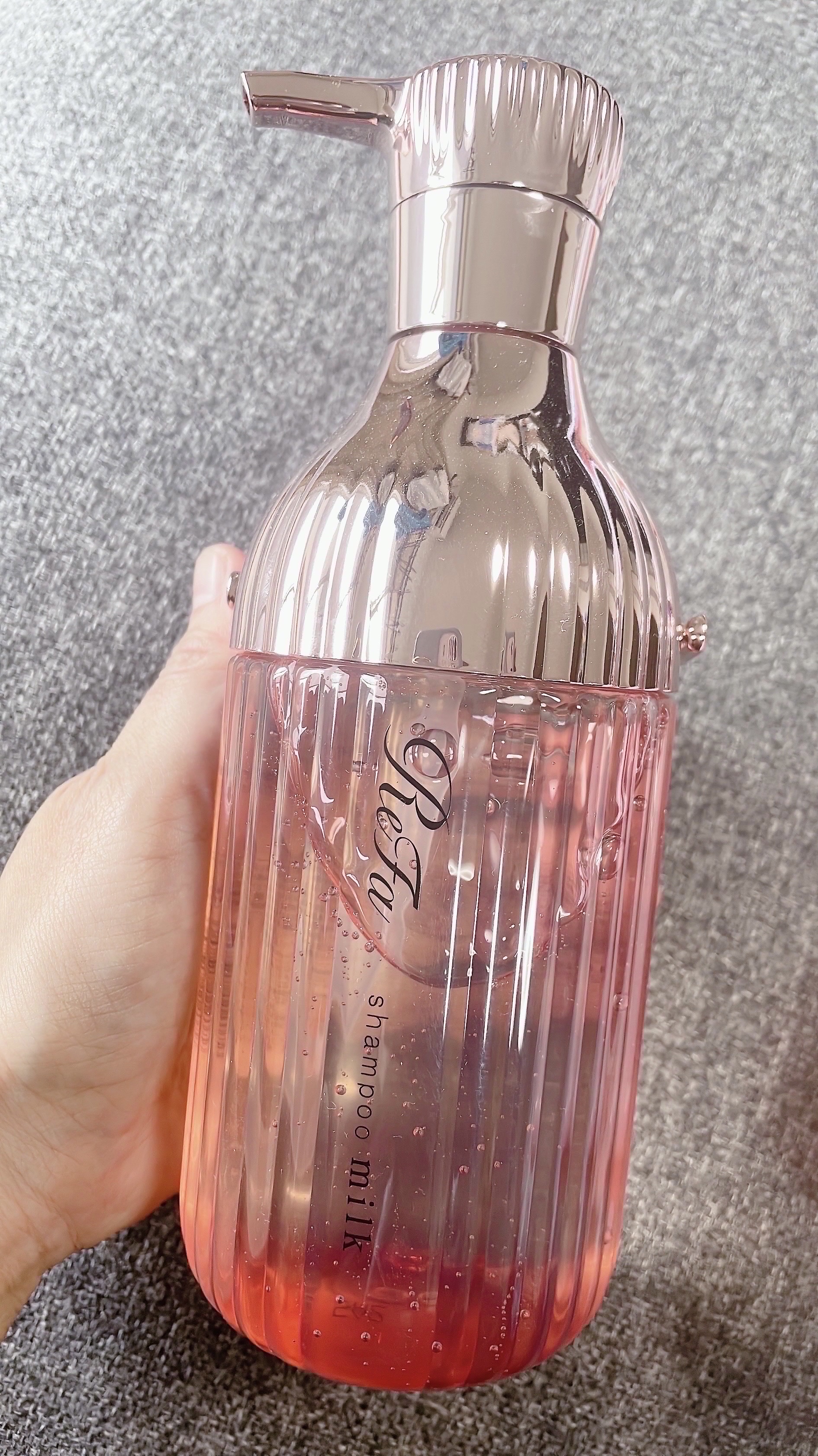 リファミルクプロテインシャンプーピンク/トリートメントピンク/ReFa/市販シャンプーを使ったクチコミ（2枚目）