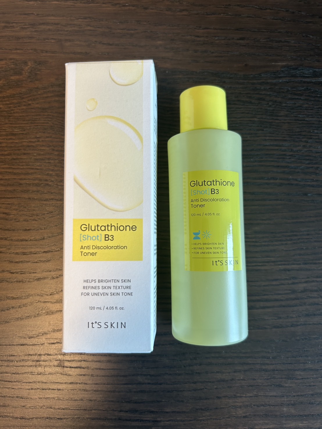 グルタチオンショットB3クリアトーントナー/It's skin/化粧水を使ったクチコミ（1枚目）