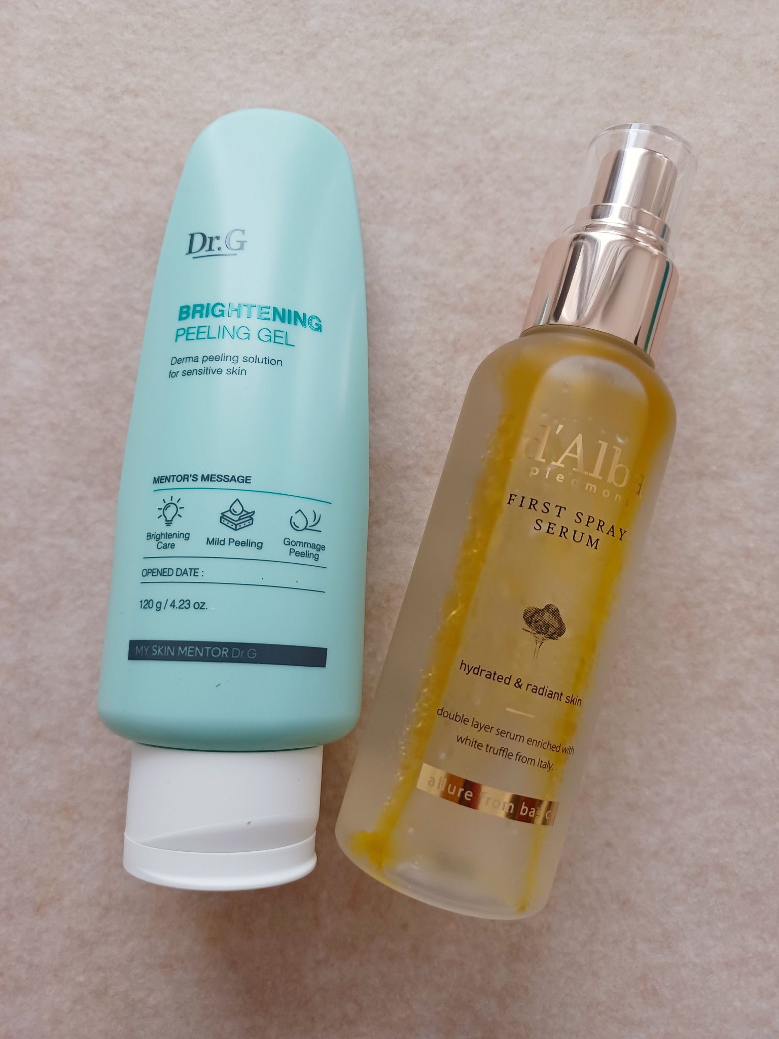 ブライトニングピーリングジェル/Dr.G/ピーリングを使ったクチコミ（2枚目）