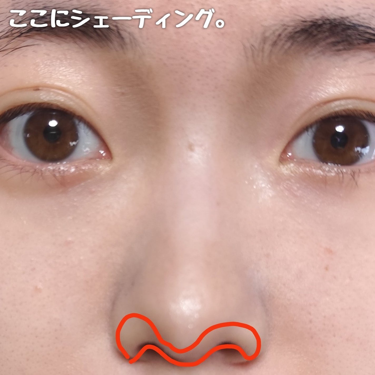 usagi on LIPS 「鼻のシェーディングのやり方教えてくださいというリクエストがあっ..」(4枚目)