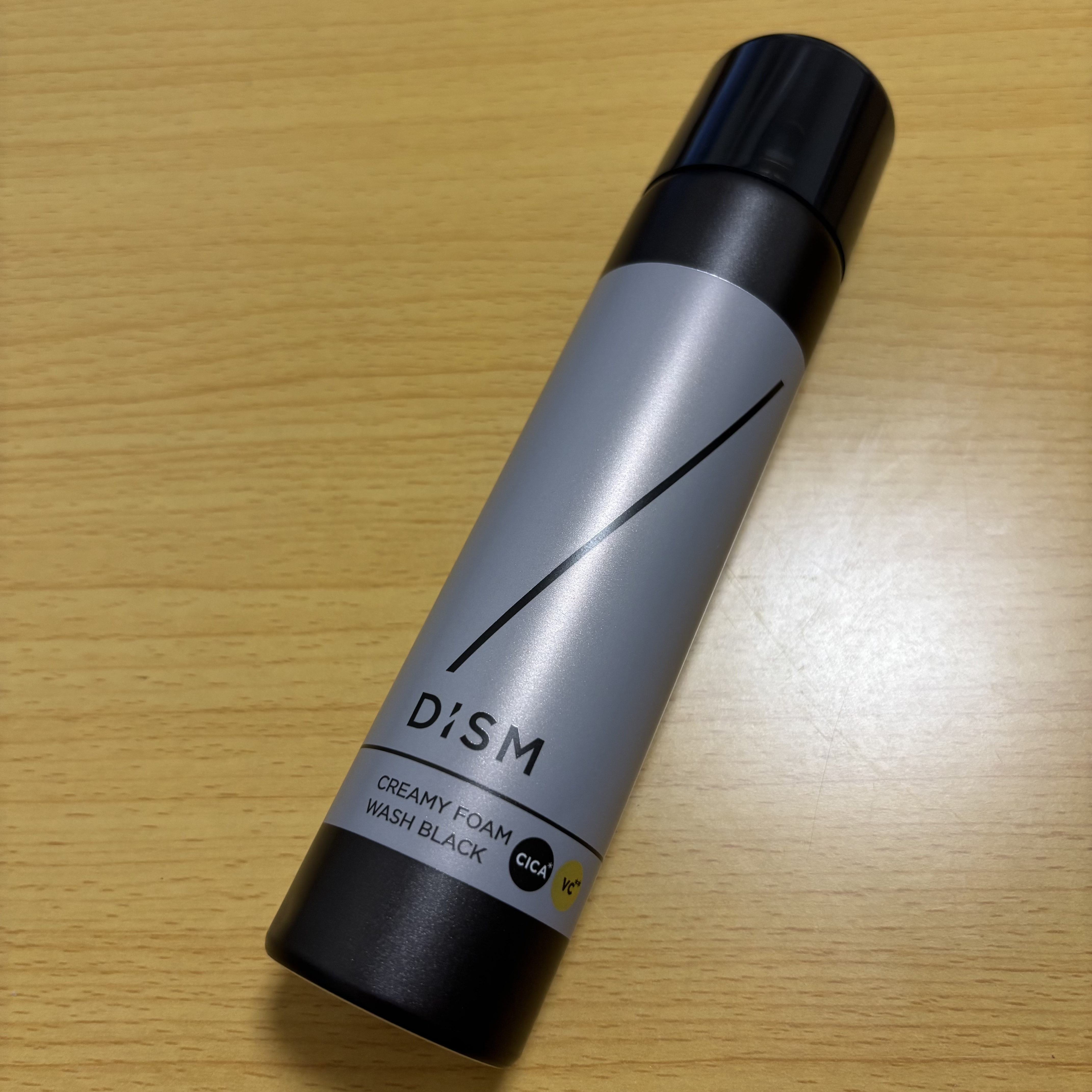 ディズム クリーミーフォームウォッシュ ブラック/DISM/泡洗顔を使ったクチコミ（1枚目）