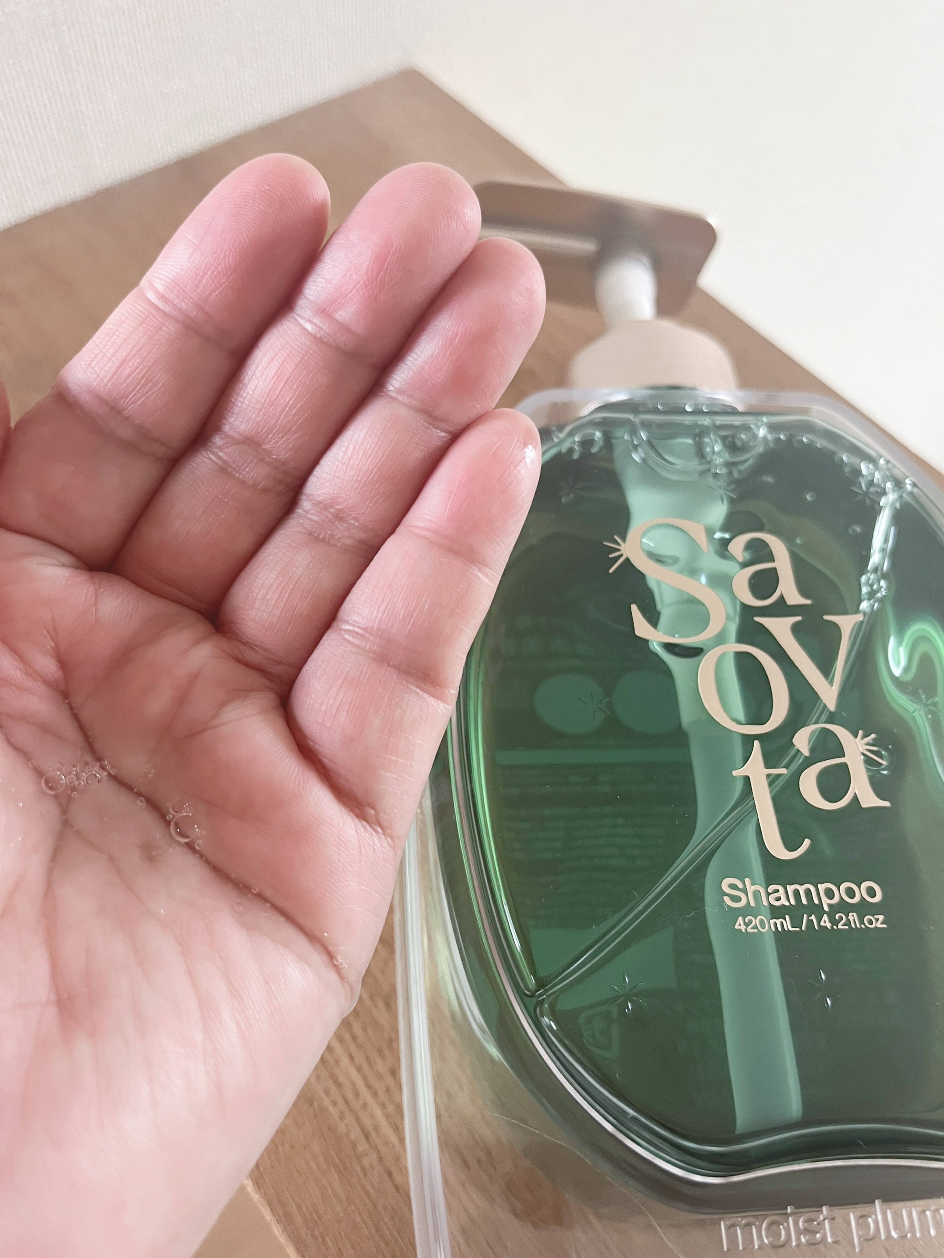 サボンドサボタ　モイストプランプシャンプー/ヘアトリートメント/Savon du Savota/シャンプー・コンディショナーを使ったクチコミ（2枚目）