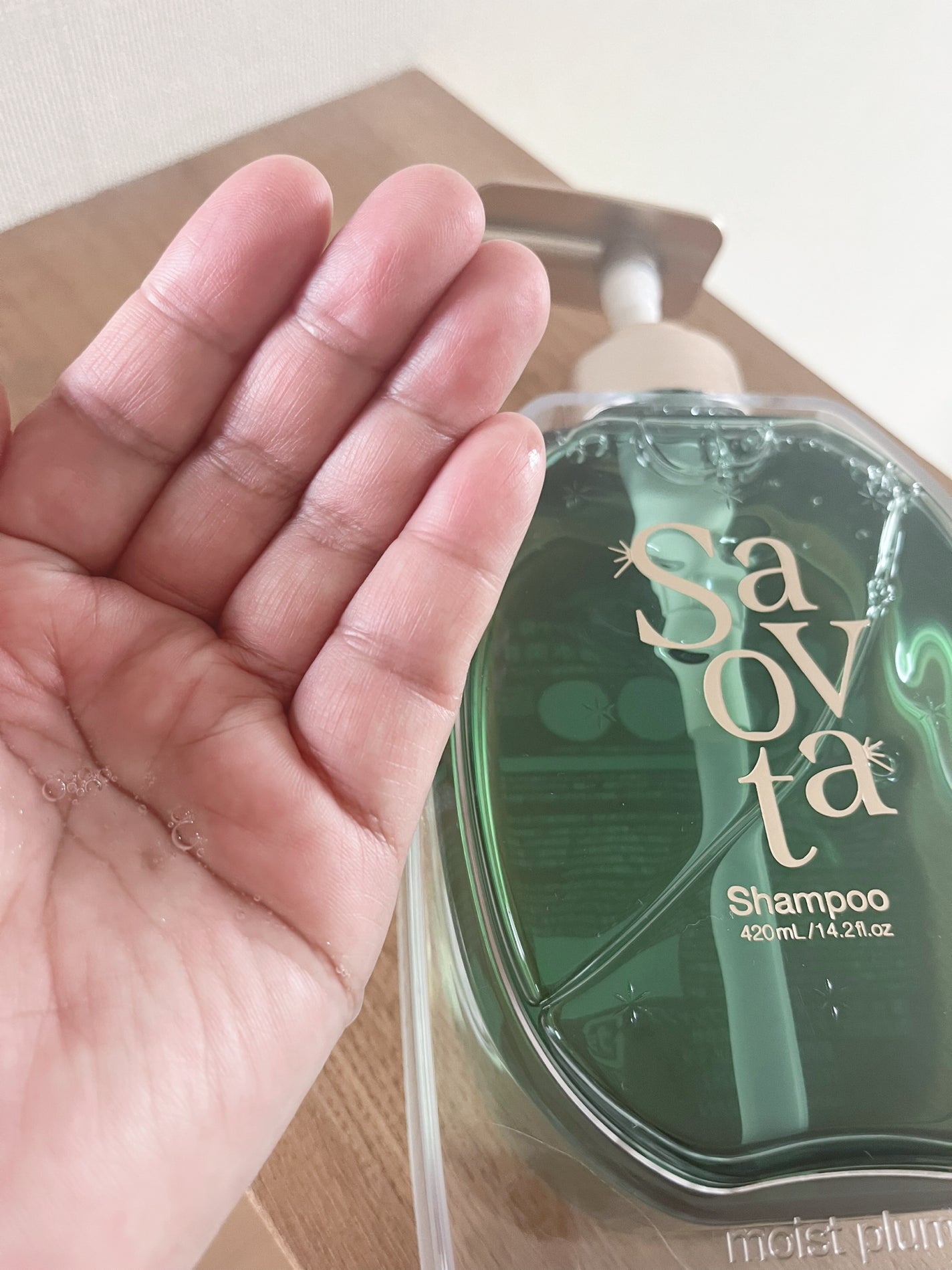 サボンドサボタ モイストプランプシャンプー/ヘアトリートメント/Savon du Savota/シャンプー・コンディショナーを使ったクチコミ(2枚目)