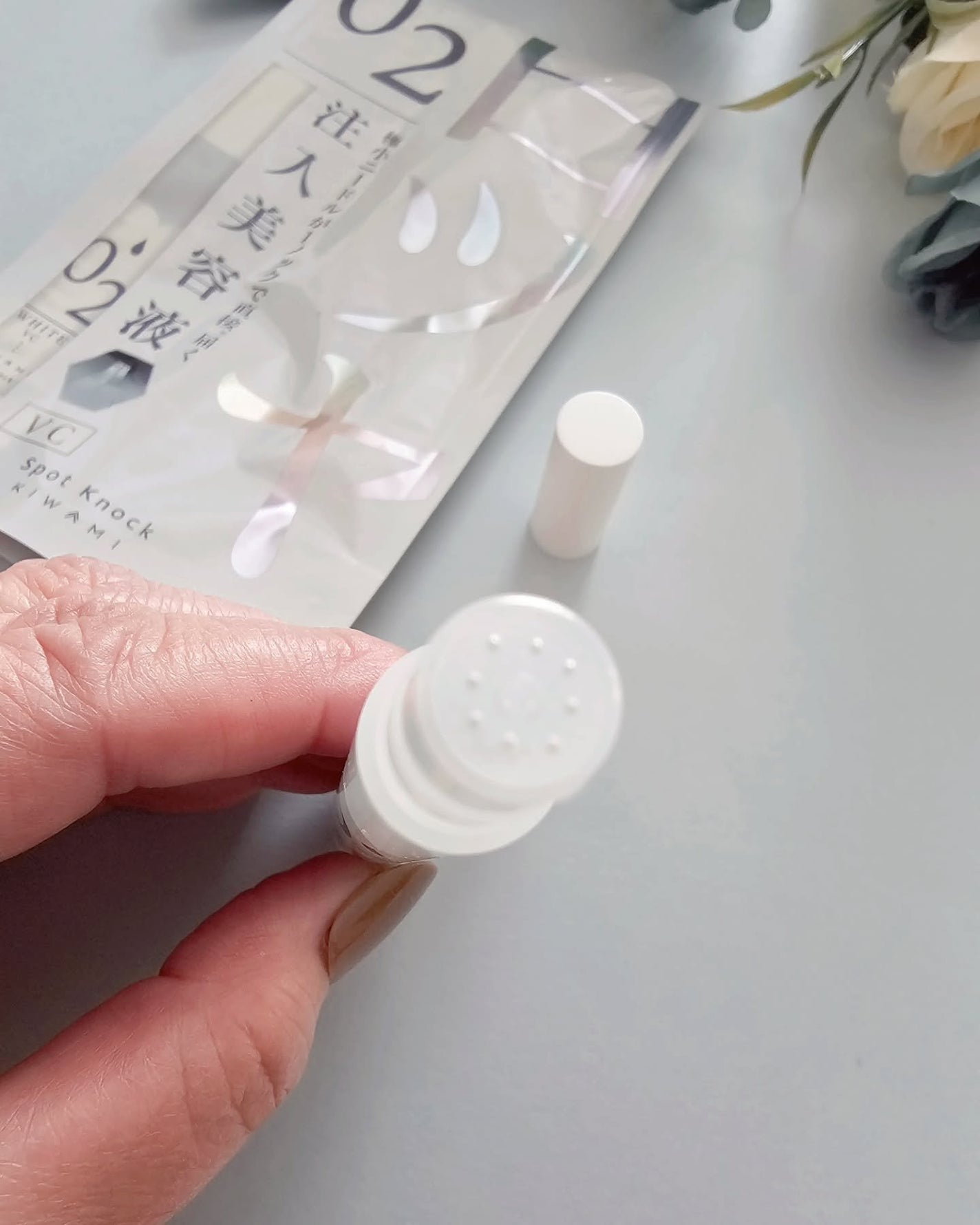 スポットノック WHITE/KIWAMI/美容液を使ったクチコミ(3枚目)