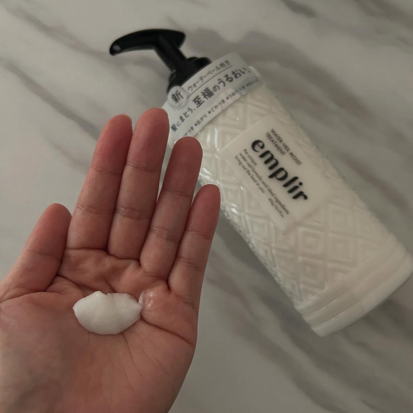 ウォーターベール モイストシャンプー/トリートメント/emplir/市販シャンプーを使ったクチコミ(4枚目)