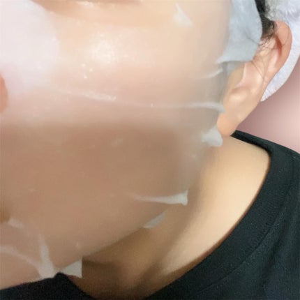 ブラックPDRN デイリーシートマスク/ネイチャーリパブリック/シートマスク・パックを使ったクチコミ(3枚目)