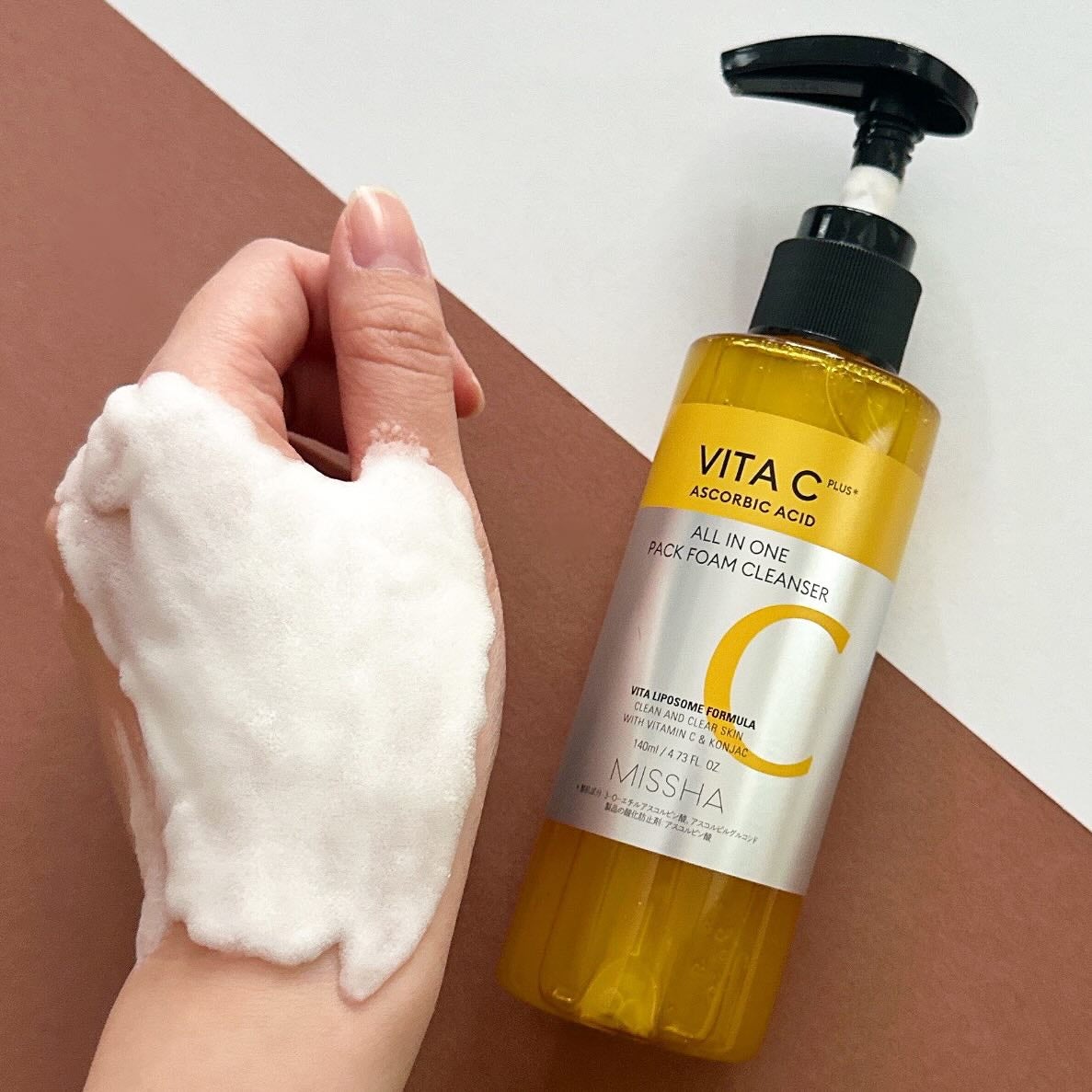 ミシャ ビタシープラス 泡マスク洗顔/MISSHA/泡洗顔を使ったクチコミ(6枚目)