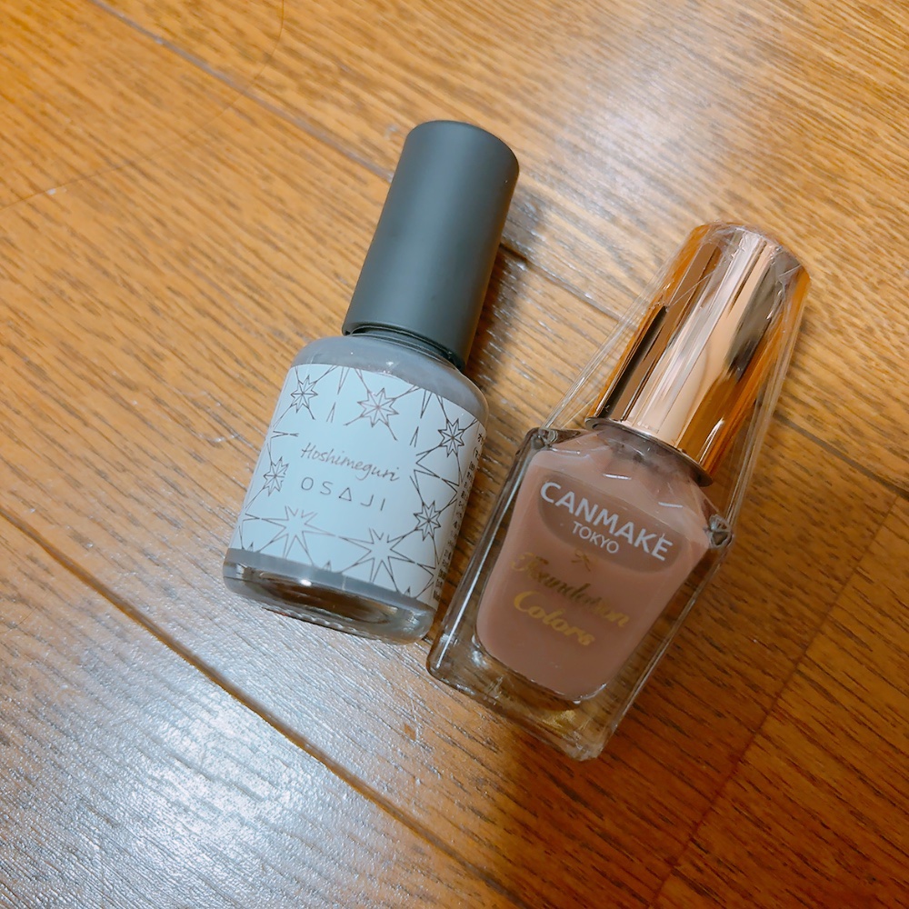 ファンデーションカラーズ 11 クリーミーベージュ/キャンメイク/マニキュアを使ったクチコミ（1枚目）