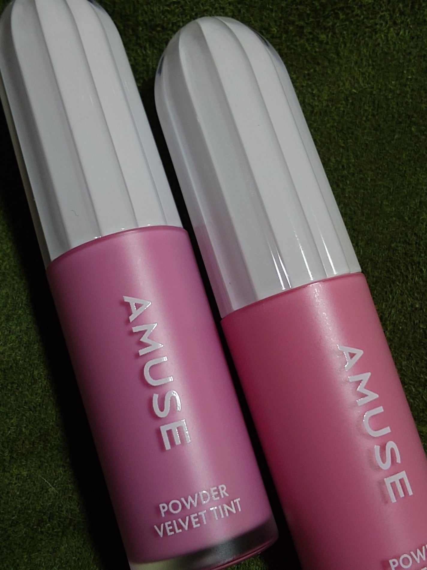 パウダーベルベットティント/AMUSE/リップティントを使ったクチコミ(2枚目)