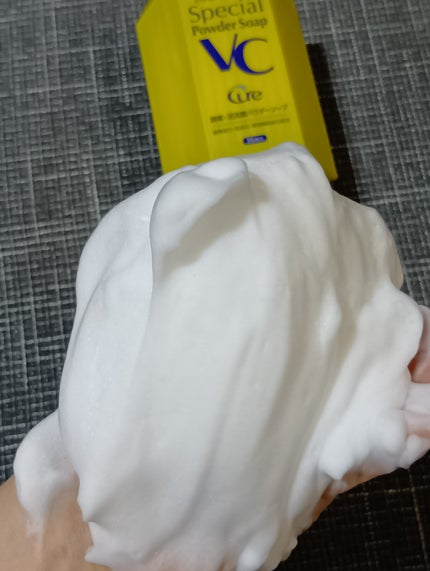 スペシャルパウダーソープVC/Cure/洗顔パウダーを使ったクチコミ(3枚目)