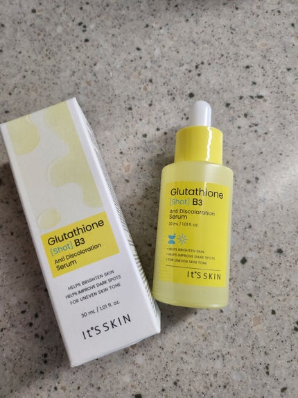グルタチオンショットB3シミ跡セラム/It's skin/美容液を使ったクチコミ(1枚目)