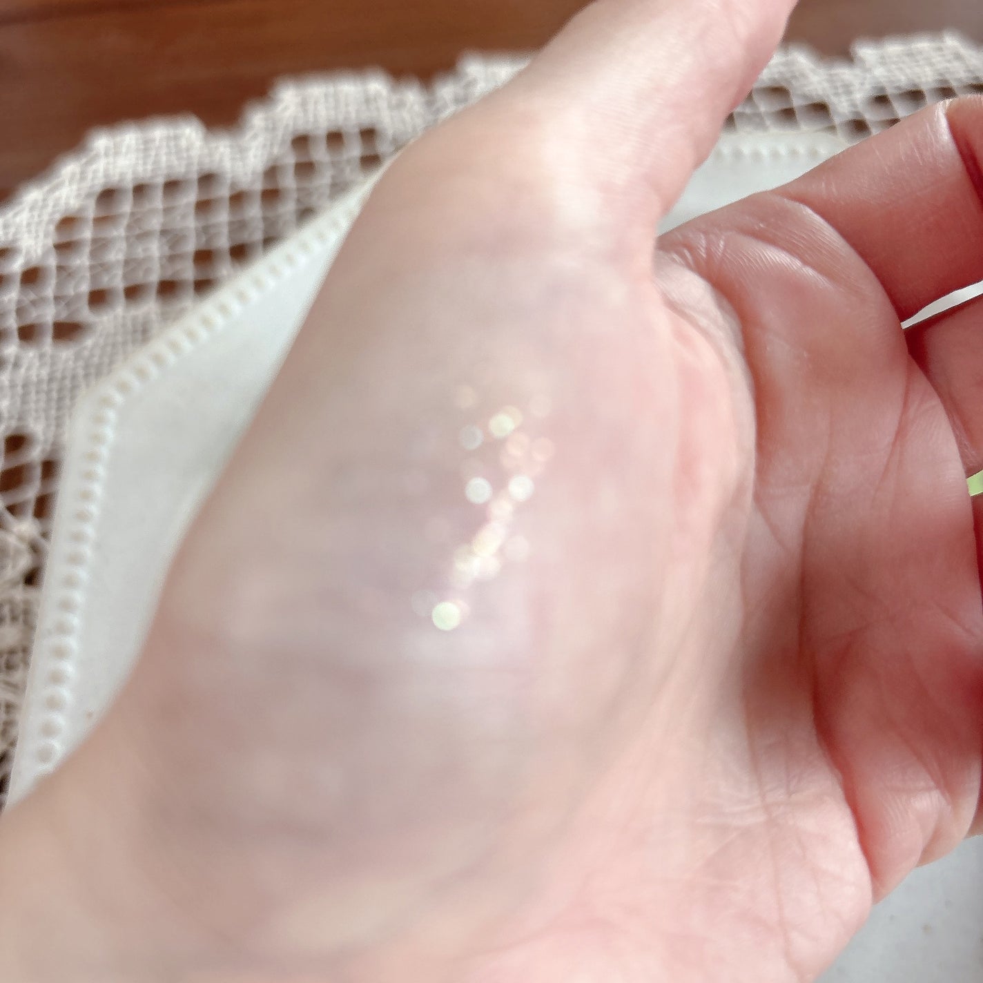 スターリットジュエルリキッドグリッター/dasique/グリッターを使ったクチコミ(3枚目)