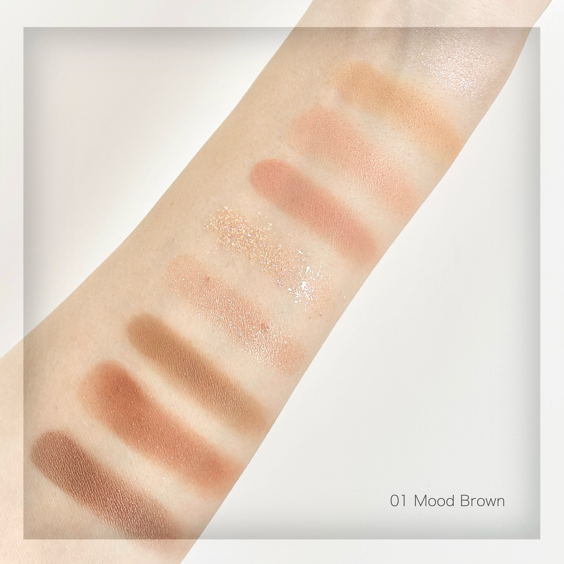 KEYBO FALL IN LOVE SHADOW PALETTE/keybo/アイシャドウパレットを使ったクチコミ（3枚目）