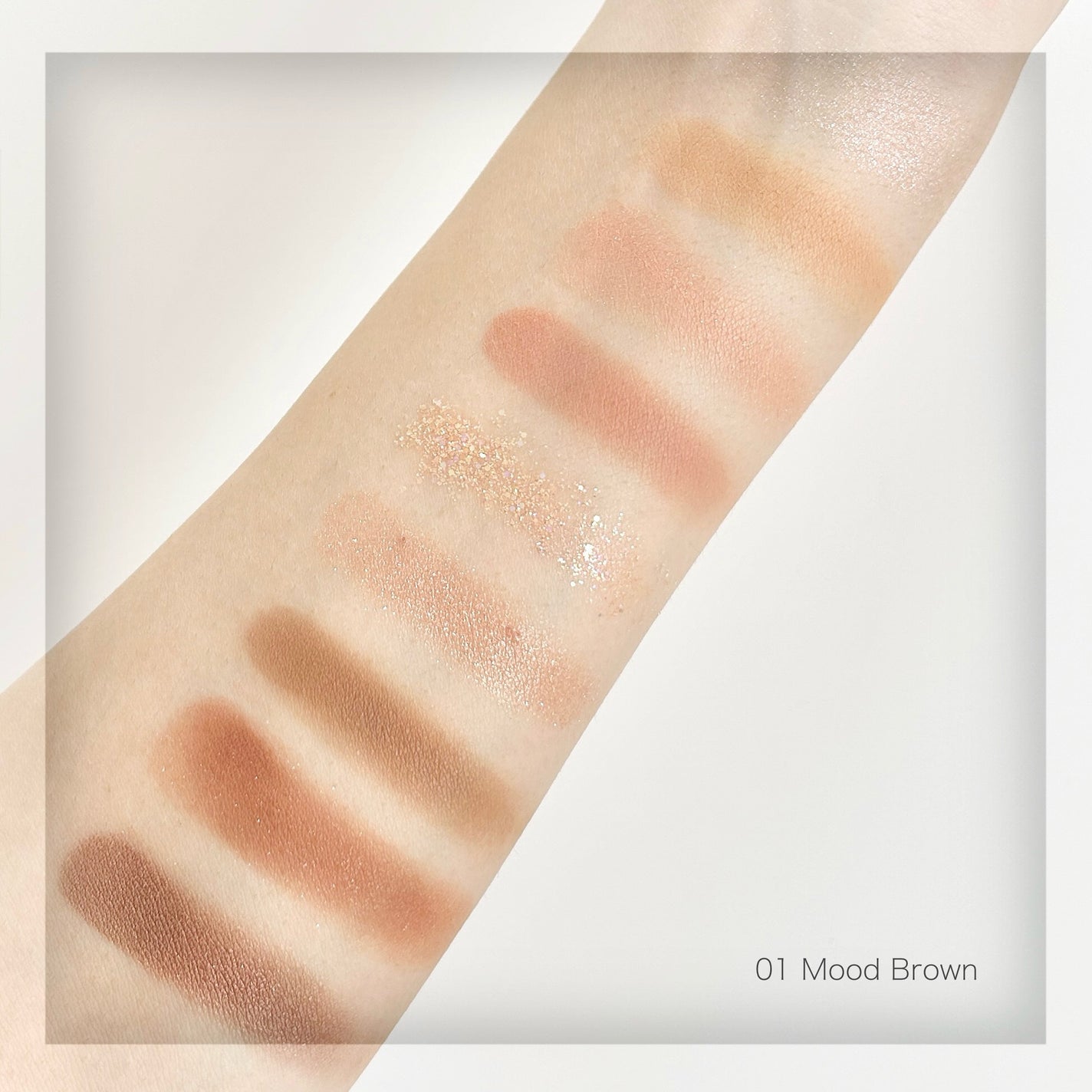 KEYBO FALL IN LOVE SHADOW PALETTE/keybo/アイシャドウパレットを使ったクチコミ(3枚目)