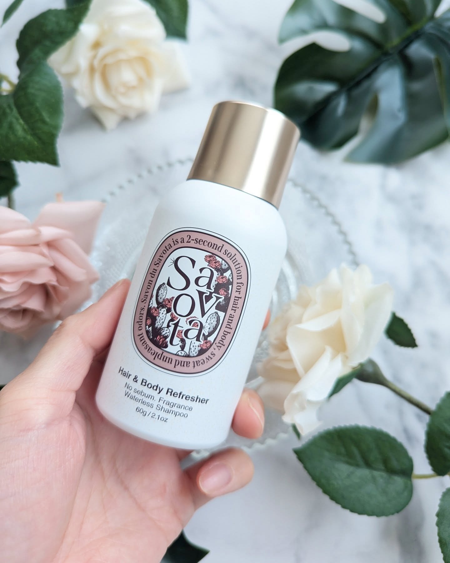 Hair &Body リフレッシャー ブルーミング/Savon du Savota/ドライシャンプーを使ったクチコミ（2枚目）