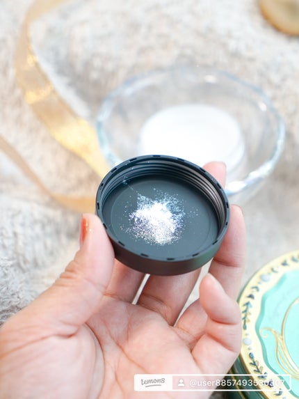 シャイニーパウダー/D.if story(ディフ ストーリー)/ルースパウダーを使ったクチコミ(4枚目)