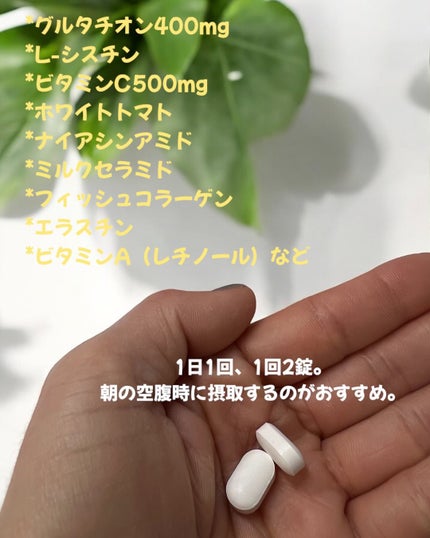 ホワイトマックスプレミアム/Dr. Choi's Solution/美容サプリメントを使ったクチコミ(3枚目)