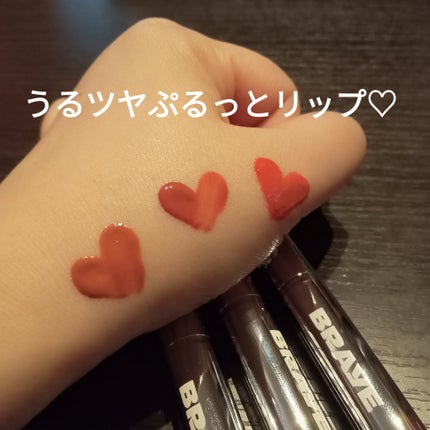 THIN GLOW TINT/BRAYE/口紅を使ったクチコミ(2枚目)