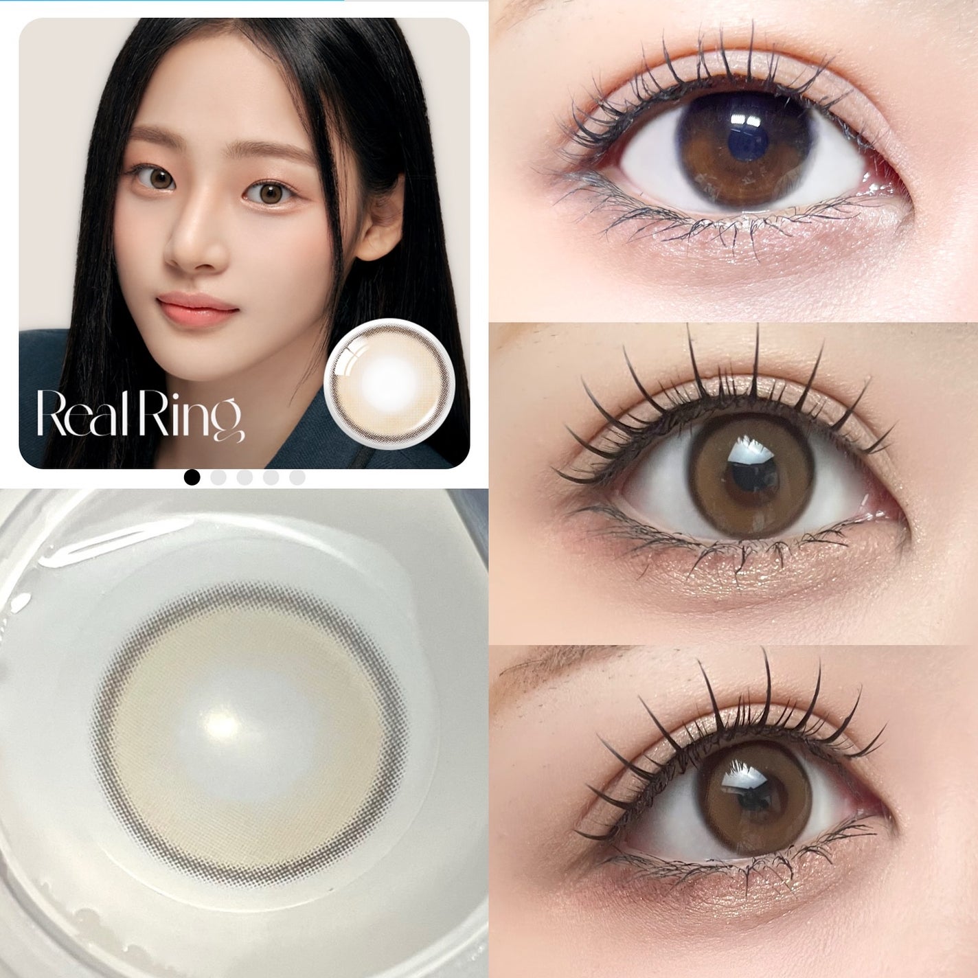 Real Ring 1day/OLENS/ワンデー(1DAY)カラコンを使ったクチコミ(2枚目)