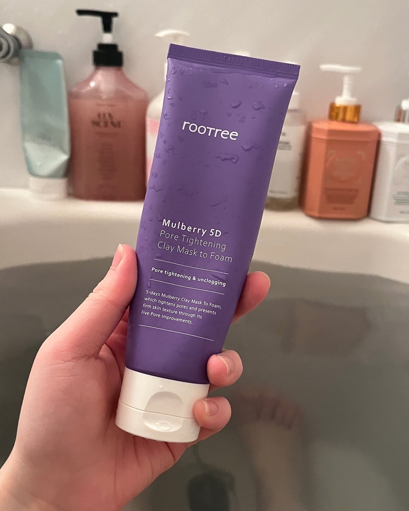 マルベリー5重 ポア タイトニングクレイマスクトゥフォーム/rooTree/洗い流すパック・マスクを使ったクチコミ(1枚目)