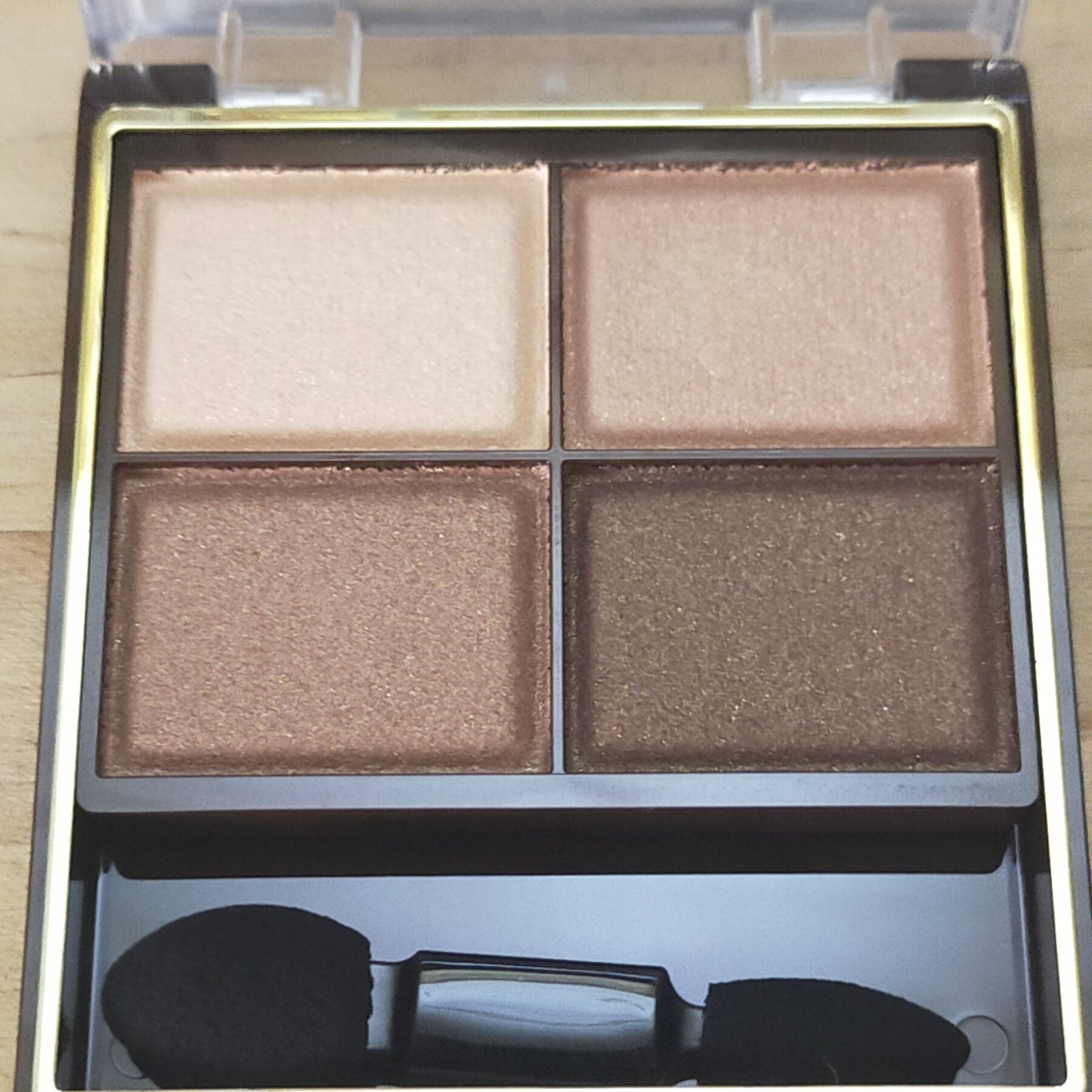 スキニーリッチシャドウ/excel/アイシャドウパレットを使ったクチコミ（2枚目）