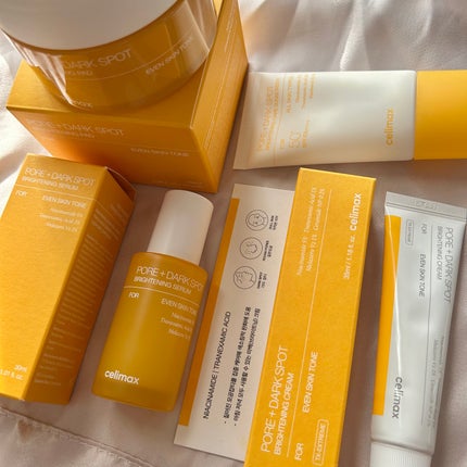 ポアブライトニングケアサンクリーム/celimax/日焼け止めクリームを使ったクチコミ(8枚目)