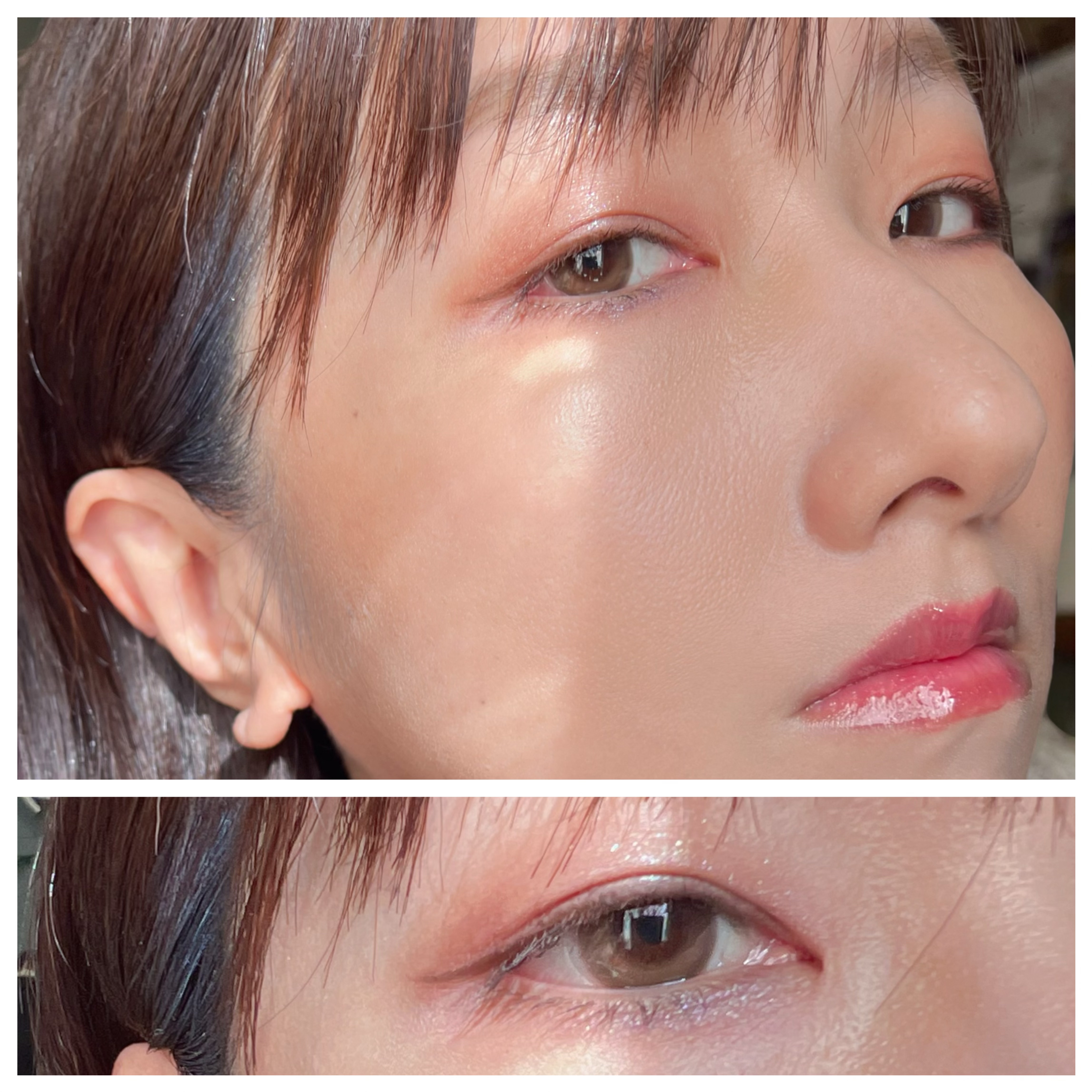 RMK インフィニシェイド シングル アイシャドウ 15 インティメイトモーブ (S) /RMK/単色アイシャドウを使ったクチコミ（3枚目）