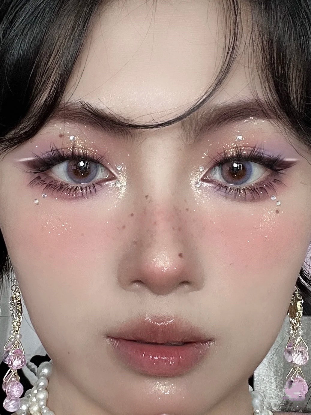 つけまつげ のり不要/MLEN DIARY/つけまつげを使ったクチコミ（1枚目）