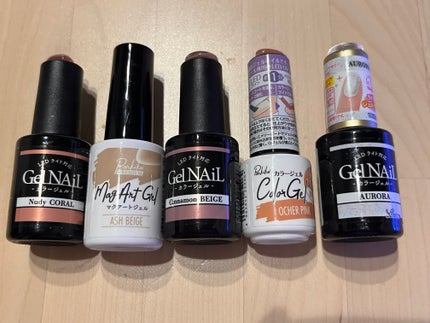 ジェルネイル(ライト対応)/セリア/ジェルネイルを使ったクチコミ(5枚目)