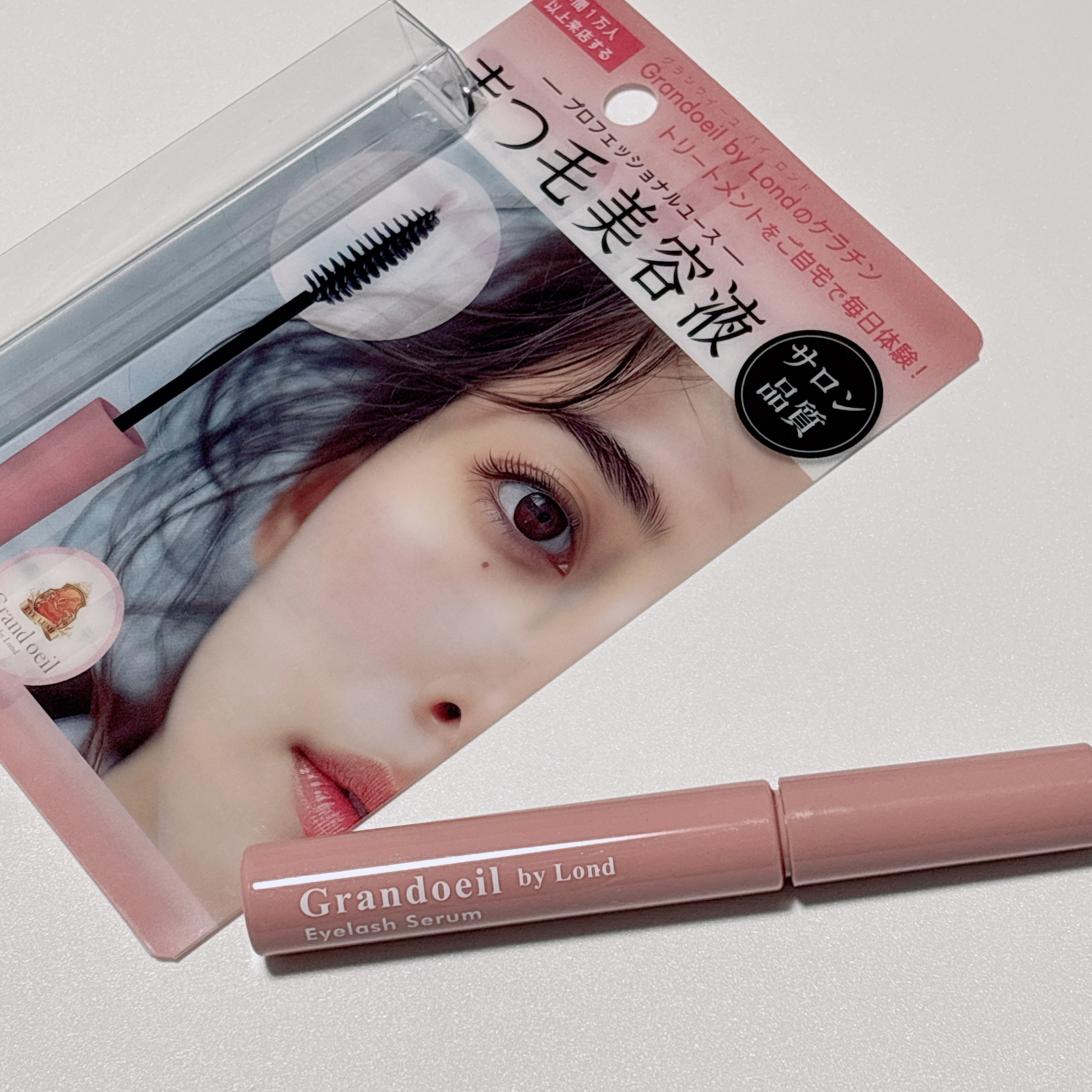グランウィーユGINZAwithミラボーテ まつ毛美容液/ミラボーテ/まつげ美容液を使ったクチコミ（1枚目）