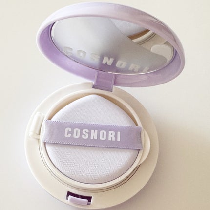 パンテノールバリアクッション/COSNORI/クッションファンデーションを使ったクチコミ(5枚目)