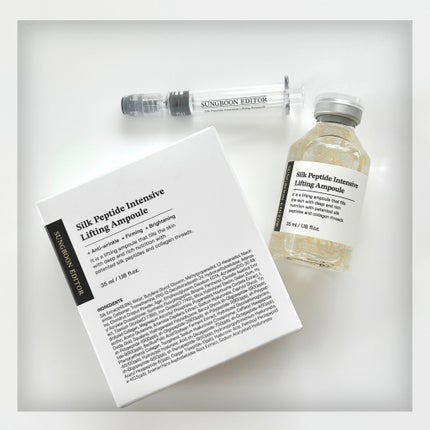 シルクペプチドインテンシブリフティングアンプル/SUNGBOON EDITOR(成分エディター)/美容液を使ったクチコミ(1枚目)