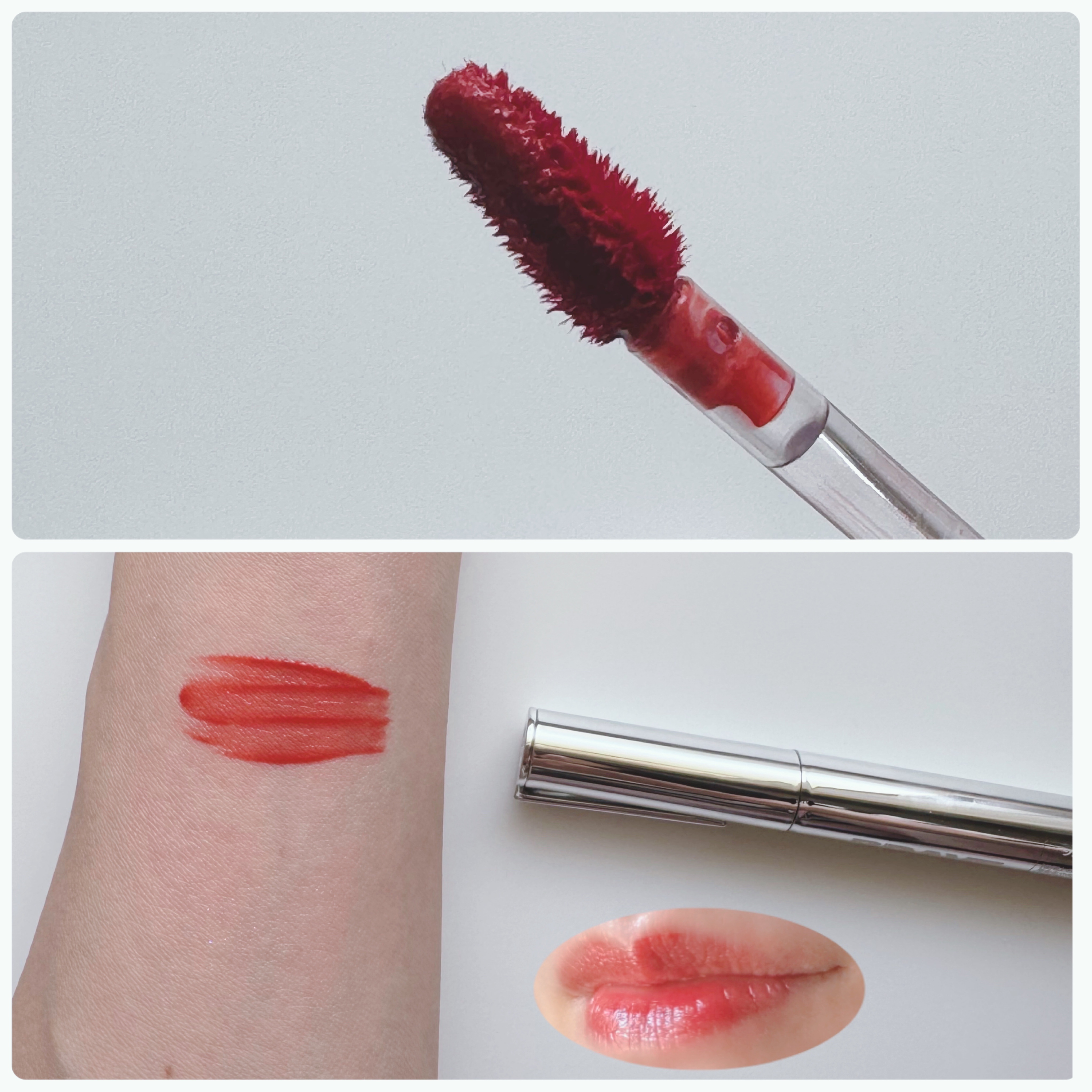 THIN GLOW TINT 10 ハートル(HURTLE)/BRAYE/口紅を使ったクチコミ（2枚目）