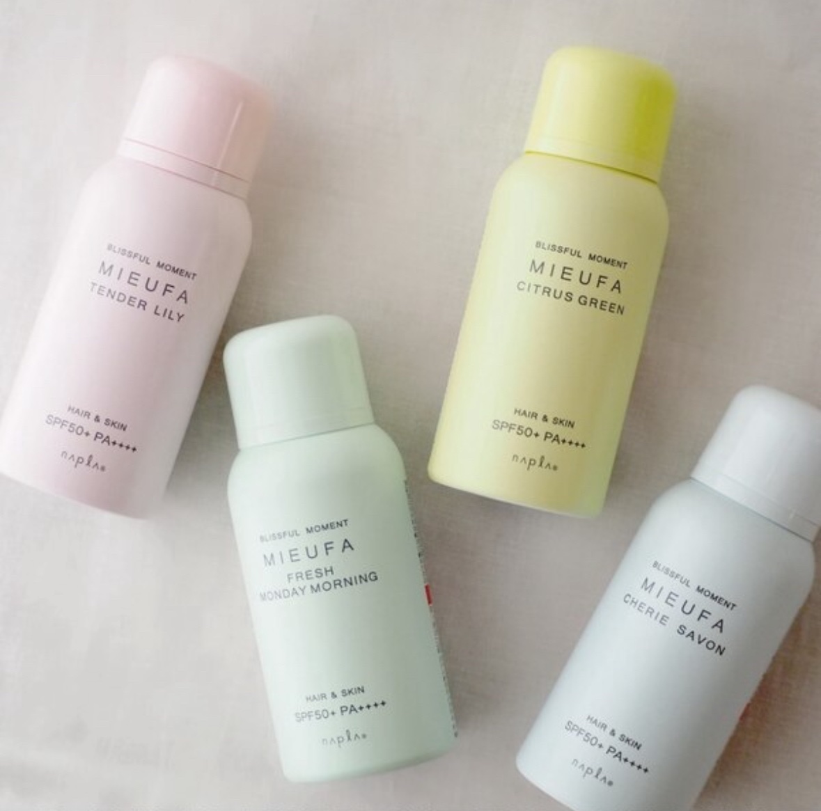 ミーファ フレグランスUVスプレー テンダーリリィ/MIEUFA/日焼け止めミスト・スプレーを使ったクチコミ（3枚目）